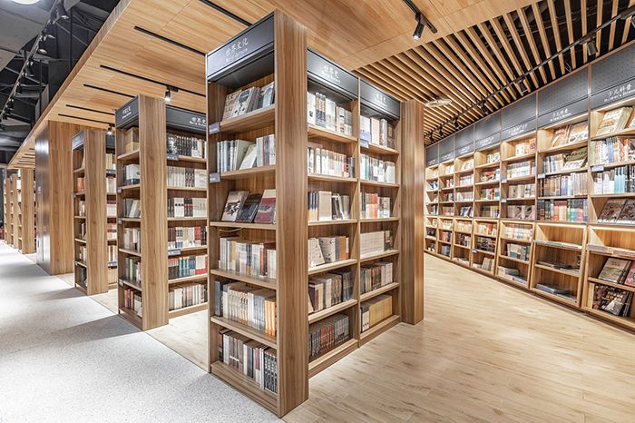 書店裝修效果圖，如何裝修設(shè)計(jì)書店