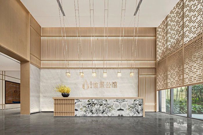 貿(mào)易公司辦公室裝修設(shè)計(jì)效果圖