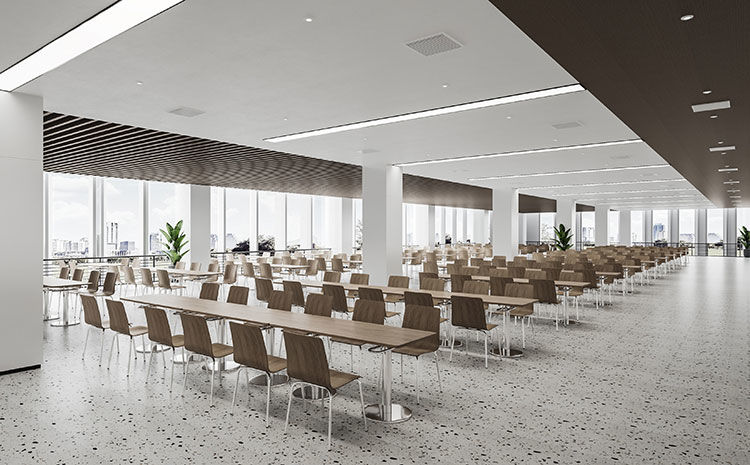 合肥員工餐廳裝修相關(guān)的一些要點和建議